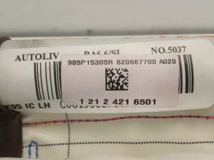 Recambio de airbag cortina delantero izquierdo para renault megane iii berlina 5 p 2008-2016 dynamique referencia OEM IAM 985P15 2