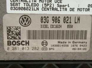 Recambio de centralita motor uce para seat toledo (5p2) 2004-2009 sport referencia OEM IAM 03G906021LN   2