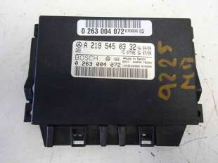 Recambio de modulo electronico para mercedes-benz clase cls (w219) 2004-2010 320 cdi (219.322) referencia OEM IAM A2195450332 02