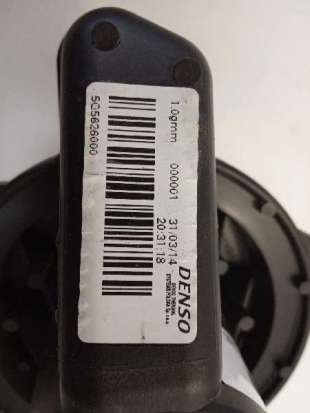 Recambio de ventilador calefaccion para fiat nuova 500 (150) 2007- color therapy referencia OEM IAM 98619168 45967  2