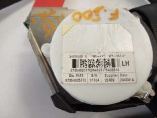 Recambio de cinturon seguridad trasero izquierdo para fiat nuova 500 (150) 2007- color therapy referencia OEM IAM 07354925770   2