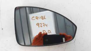 Recambio de cristal retrovisor derecho para chevrolet cruze 2009-2014 lt referencia OEM IAM   