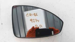 Recambio de cristal retrovisor derecho para chevrolet cruze 2009-2014 lt referencia OEM IAM   