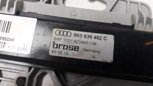 Recambio de elevalunas trasero derecho para audi a4 ber. (b8) 2007-2015 basis referencia OEM IAM 8K0839462C 106022817  2