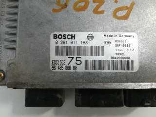 Recambio de centralita motor uce para peugeot 206 berlina 1998-2010 xs referencia OEM IAM 9648588880 0281011188 
