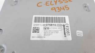 Recambio de sistema audio / radio cd para citroën c-elysée 2012- seduction referencia OEM IAM 98075810ZD00   2