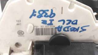 Recambio de cerradura puerta delantera izquierda para skoda rapid 2012- ambition referencia OEM IAM 5E1837015A  