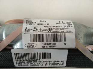 Recambio de airbag cortina delantero derecho para ford fiesta (ccn) 2012-2017 1.0 ecoboost cat referencia OEM IAM C1BB14B389AC   2