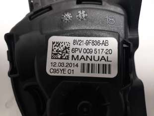 Recambio de potenciometro pedal para ford fiesta (ccn) 2012-2017 1.0 ecoboost cat referencia OEM IAM 8V219F836AB 6PV009517  2