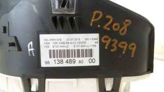 Recambio de cuadro instrumentos para peugeot 208 2012-2019 1.6 blue-hdi fap referencia OEM IAM 981384898000  