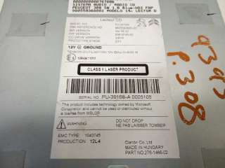 Recambio de sistema audio / radio cd para peugeot 308 2013- referencia OEM IAM 980559368002  