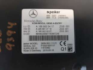 Recambio de modulo electronico para mercedes-benz clase cla (w117) 2012-2019 cla 200 cdi (117.308) referencia OEM IAM A166900541 2