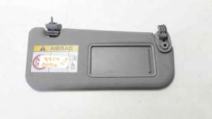 Recambio de parasol derecho para kia rio 2011-2016 1.2 cat referencia OEM IAM   