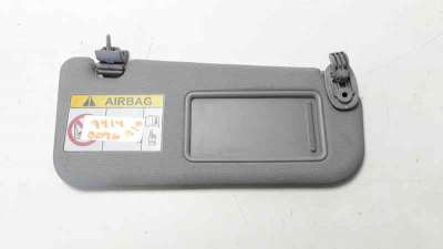 Recambio de parasol derecho para kia rio 2011-2016 1.2 cat referencia OEM IAM   