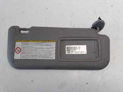 Recambio de parasol derecho para toyota yaris (ksp9/scp9/nlp9) 2005-2008 1.4 turbodiesel cat referencia OEM IAM   