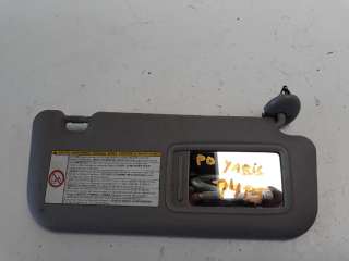 Recambio de parasol derecho para toyota yaris (ksp9/scp9/nlp9) 2005-2008 1.4 turbodiesel cat referencia OEM IAM   