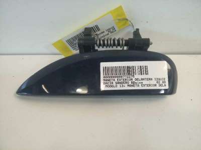 Recambio de maneta exterior delantera izquierda para dacia sandero 2008-2013 básico referencia OEM IAM  125035 