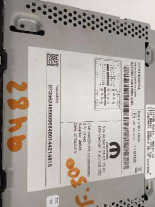 Recambio de sistema audio / radio cd para fiat nuova 500 (150) 2007- pop referencia OEM IAM 0735624856   2