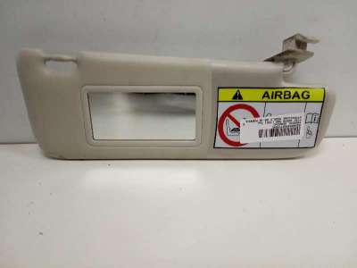 Recambio de parasol derecho para fiat nuova 500 (150) 2007- pop referencia OEM IAM 0735643368  