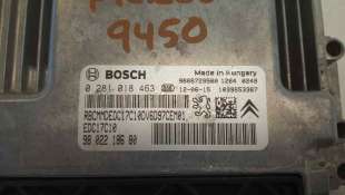 Recambio de centralita motor uce para citroën c3 picasso 2007-2017 attraction referencia OEM IAM 0281018463 9666729580 980221868 2