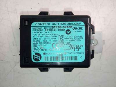 Recambio de modulo electronico para kia picanto (ja) 2017- 1.0 cat referencia OEM IAM 95420D4000  