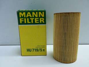 Recambio de filtro aceite para porsche cayenne (typ 9pa) 2002-2007 4.5 v8 cat referencia OEM IAM 99610722552 HU719/5X 