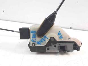 Recambio de cerradura puerta delantera derecha para peugeot 208 2012-2019 1.6 16v hdi fap referencia OEM IAM 968807995  