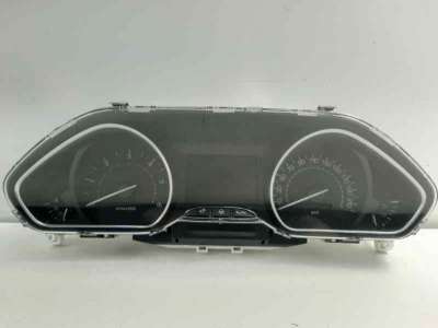 Recambio de cuadro instrumentos para peugeot 208 2012-2019 1.6 16v hdi fap referencia OEM IAM 9800654580  