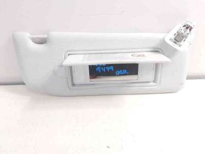 Recambio de parasol derecho para peugeot 208 2012-2019 1.6 16v hdi fap referencia OEM IAM 1619396180  
