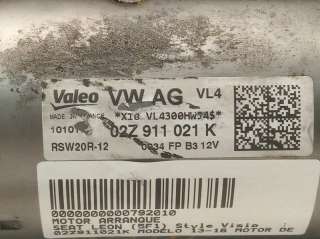 Recambio de motor arranque para seat leon (5f1) 2012- style visio referencia OEM IAM 02Z911021K  