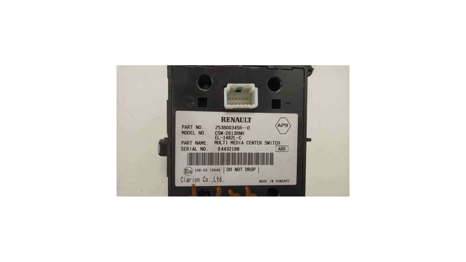 Recambio de sistema navegacion gps para renault laguna iii 2007-2016 authentique referencia OEM IAM 259153398R 281155676R 253B00 Recambio de sistema navegacion gps para renault laguna iii 2007-2016 authentique referencia OEM IAM 259153398R 281155676R 253B00
