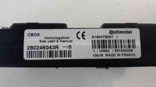 Recambio de modulo electronico para renault laguna iii 2007-2016 authentique referencia OEM IAM 280246043R   2