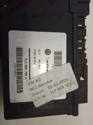 Recambio de motor elevalunas trasero izquierdo para porsche cayenne (typ 9pa) 2002-2007 s referencia OEM IAM 7L0959703   2