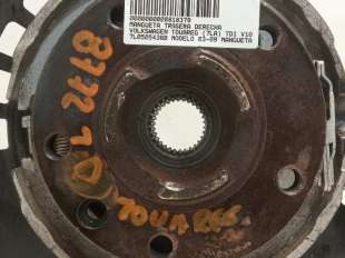 Recambio de mangueta trasera derecha para volkswagen touareg (7la) 2002-2007 tdi v10 referencia OEM IAM 7L0505436B   2