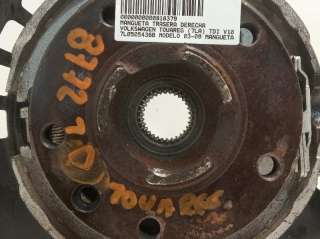 Recambio de mangueta trasera derecha para volkswagen touareg (7la) 2002-2007 tdi v10 referencia OEM IAM 7L0505436B  