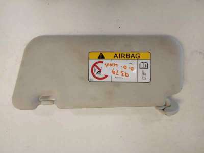 Recambio de parasol derecho para toyota lexus ct 2010-2014 200h referencia OEM IAM   