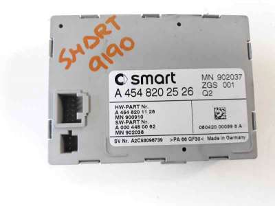 Recambio de centralita inmovilizador para smart forfour 2004-2006 cdi (70kw) referencia OEM IAM 4548202526  