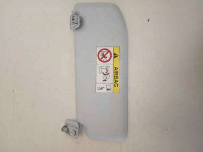 Recambio de parasol derecho para peugeot 208 2012-2019 active referencia OEM IAM 16125841PR  
