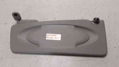 Recambio de parasol izquierdo para nissan nv 200 (m20) 2009- kombi comfort referencia OEM IAM 96401JX50A  