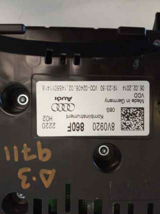 Recambio de cuadro instrumentos para audi a3 sportback (8va) 2012-2016 attraction referencia OEM IAM 8V0920860E  