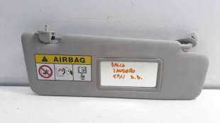 Recambio de parasol derecho para dacia sandero 2012- 0.9 tce cat referencia OEM IAM   