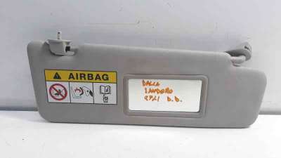 Recambio de parasol derecho para dacia sandero 2012- 0.9 tce cat referencia OEM IAM   