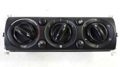 Recambio de mando calefaccion / aire acondicionado para mini r53 2001-2007 cooper referencia OEM IAM 64111502214 EE888N 69432203