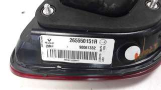 Recambio de piloto trasero izquierdo para renault kadjar 2015- intens referencia OEM IAM 265550151R  