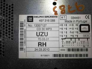 Recambio de sistema audio / radio cd para opel corsa d 2006-2015 cmon referencia OEM IAM 497316088   2