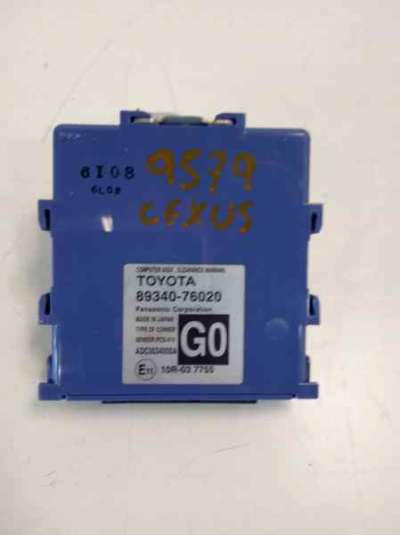Recambio de modulo electronico para toyota lexus ct 2010-2014 200h referencia OEM IAM 89340-76020  