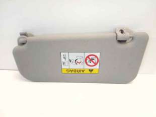 Recambio de parasol derecho para kia rio (yb) 2016- 1.2 cat referencia OEM IAM    2