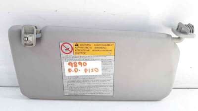 Recambio de parasol derecho para nissan pixo (uao) 2009-2013 acenta referencia OEM IAM 964004A00E  