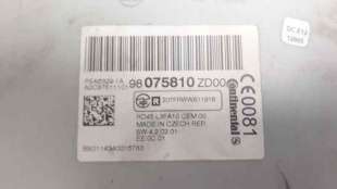 Recambio de sistema audio / radio cd para citroën c-elysée 2012- exclusive referencia OEM IAM 98075810ZD   2