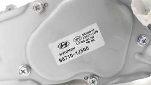 Recambio de motor limpia trasero para hyundai i20 2012-2015 1.2 16v cat referencia OEM IAM 987101J500   2
